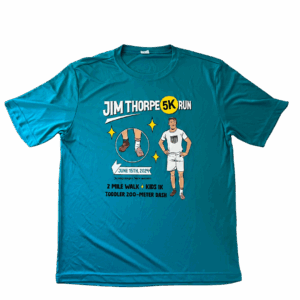 2024 Jim Thorpe Run Sporttek Shirt