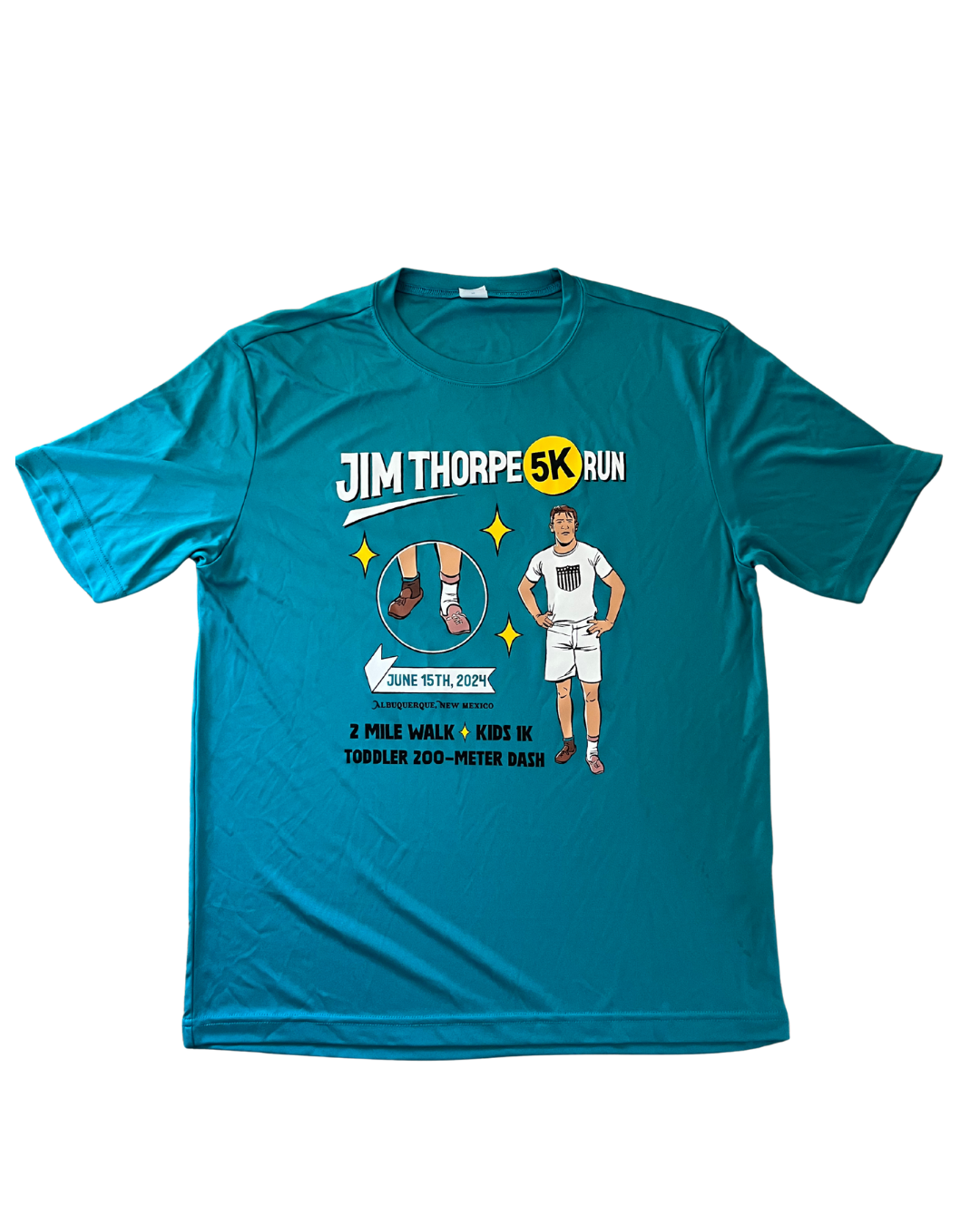 2024 Jim Thorpe Run Sporttek Shirt