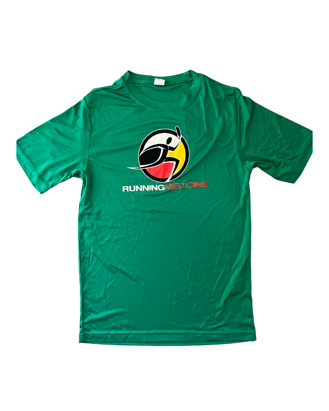 Running Medicine Green Sporttek Shirt